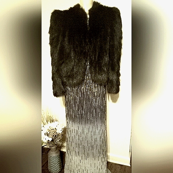 Vintage Genuine Mink Coat - Picture 1 of 7